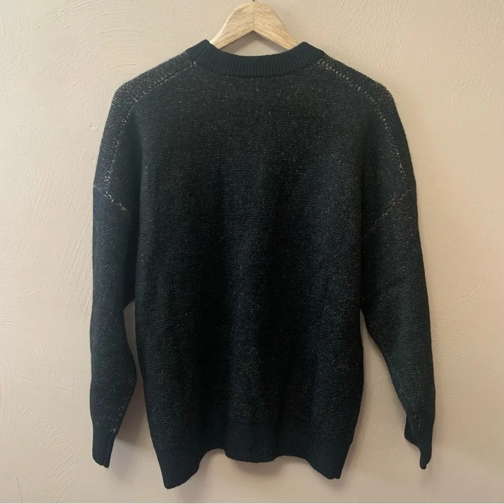 Lazy Oaf Black Roast Turkey Jumper Sweater Size Small NWT New - Picture 6 of 15